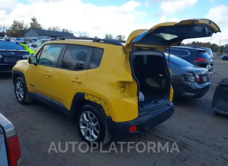 JEEP RENEGADE 2015 vin ZACCJABT8FPB99843 from auto auction Iaai