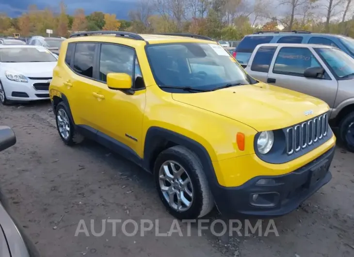 JEEP RENEGADE 2015 vin ZACCJABT8FPB99843 from auto auction Iaai