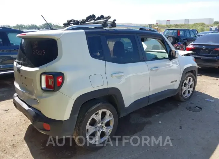 JEEP RENEGADE 2016 vin ZACCJADT6GPD59569 from auto auction Iaai