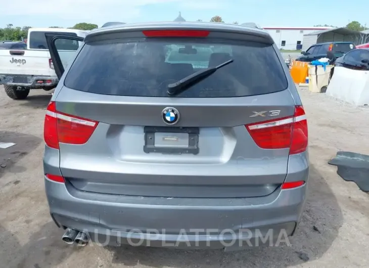 BMW X3 2017 vin 5UXWZ7C37H0V92540 from auto auction Iaai