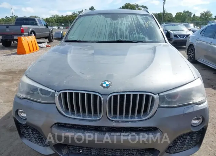 BMW X3 2017 vin 5UXWZ7C37H0V92540 from auto auction Iaai