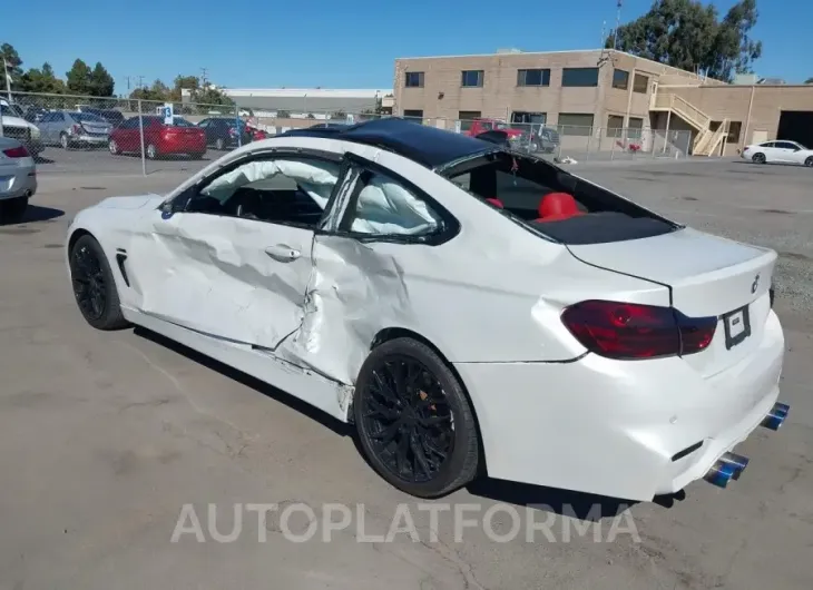 BMW 435I 2015 vin WBA3R1C51FK194841 from auto auction Iaai