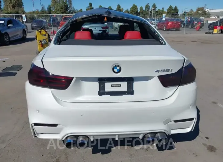 BMW 435I 2015 vin WBA3R1C51FK194841 from auto auction Iaai