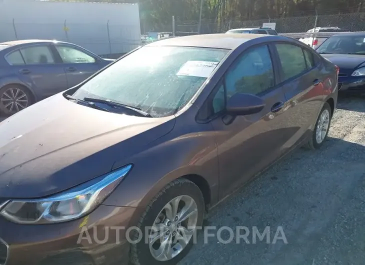 CHEVROLET CRUZE 2019 vin 1G1BC5SM4K7112784 from auto auction Iaai