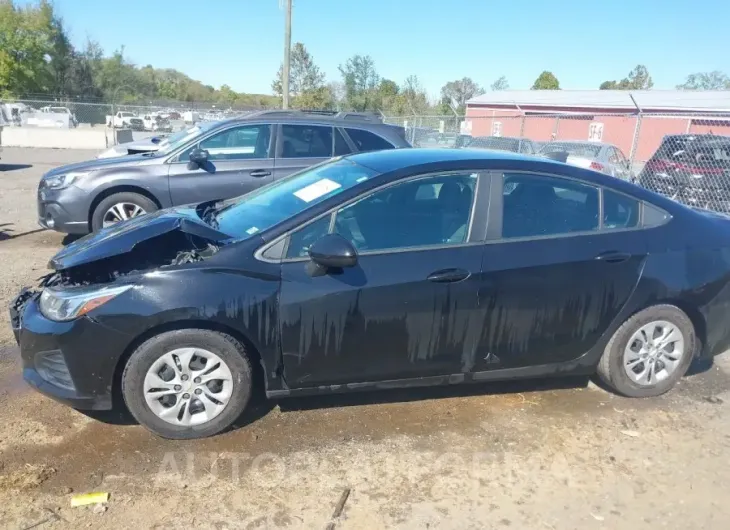 CHEVROLET CRUZE 2019 vin 1G1BJ5SM9K7105593 from auto auction Iaai