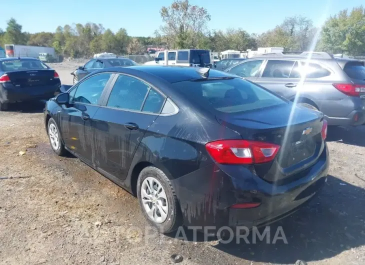 CHEVROLET CRUZE 2019 vin 1G1BJ5SM9K7105593 from auto auction Iaai