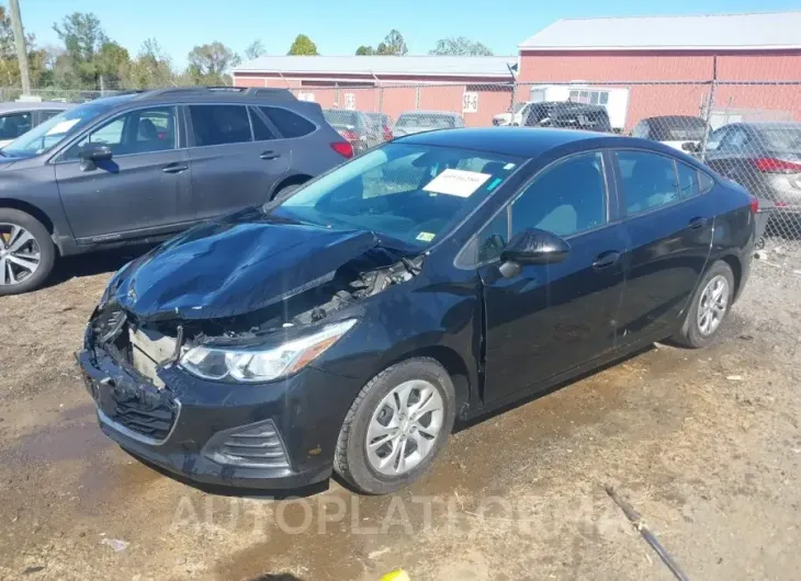 CHEVROLET CRUZE 2019 vin 1G1BJ5SM9K7105593 from auto auction Iaai