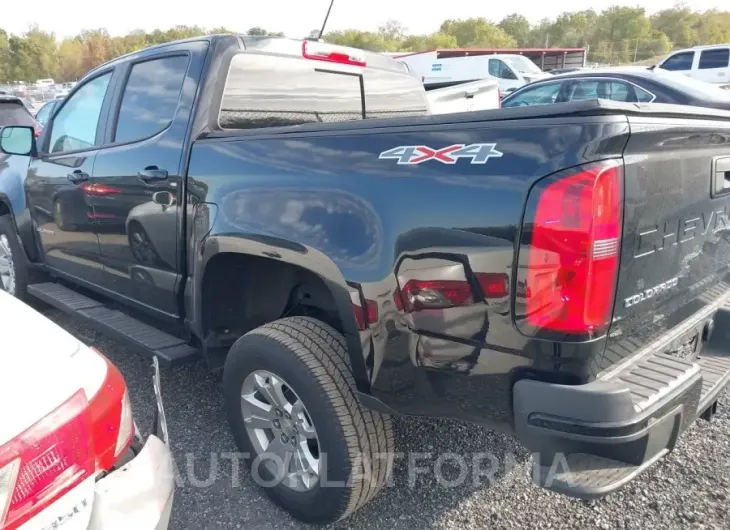 CHEVROLET COLORADO 2022 vin 1GCGTCEN0N1191447 from auto auction Iaai