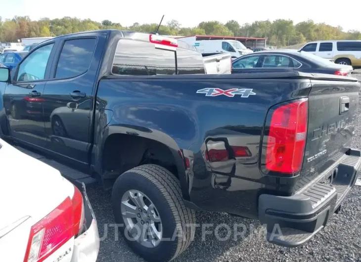 CHEVROLET COLORADO 2022 vin 1GCGTCEN0N1191447 from auto auction Iaai