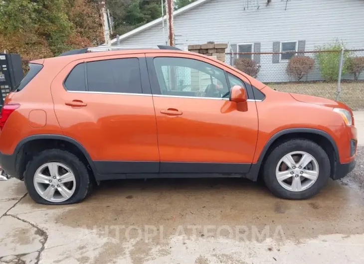 CHEVROLET TRAX 2015 vin KL7CJRSB5FB258943 from auto auction Iaai