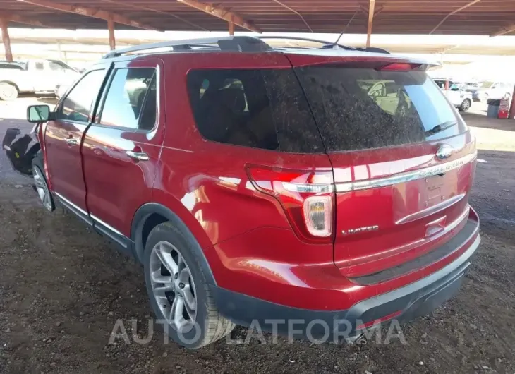 FORD EXPLORER 2015 vin 1FM5K7F89FGB25497 from auto auction Iaai