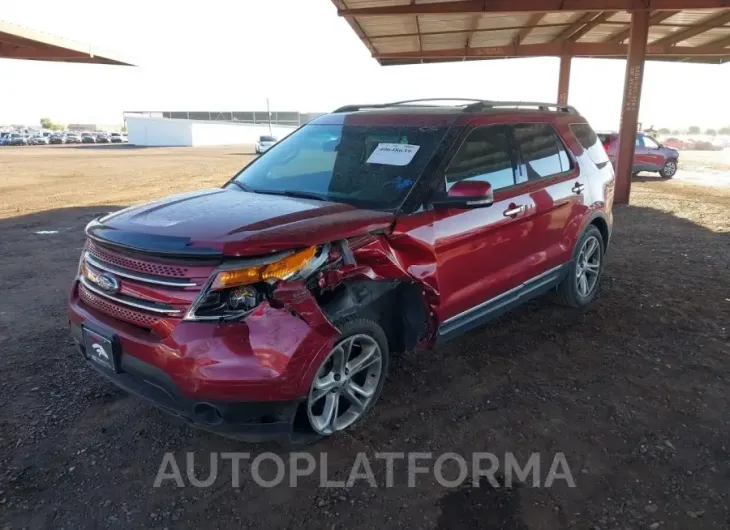 FORD EXPLORER 2015 vin 1FM5K7F89FGB25497 from auto auction Iaai