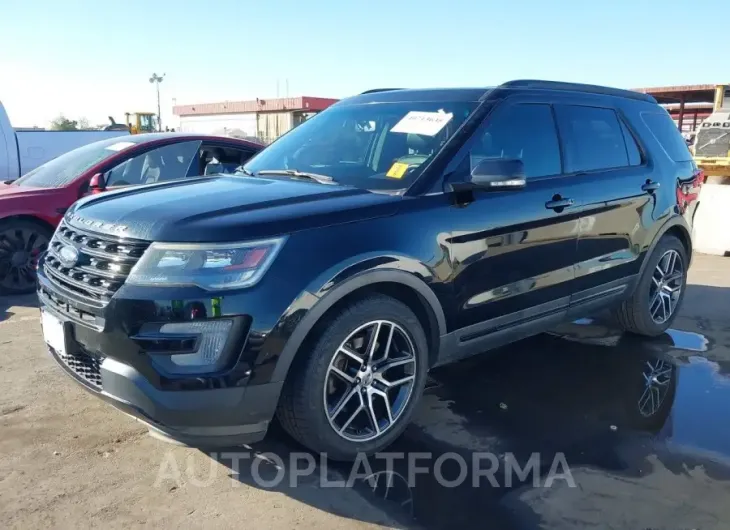 FORD EXPLORER 2016 vin 1FM5K8GT5GGB95508 from auto auction Iaai