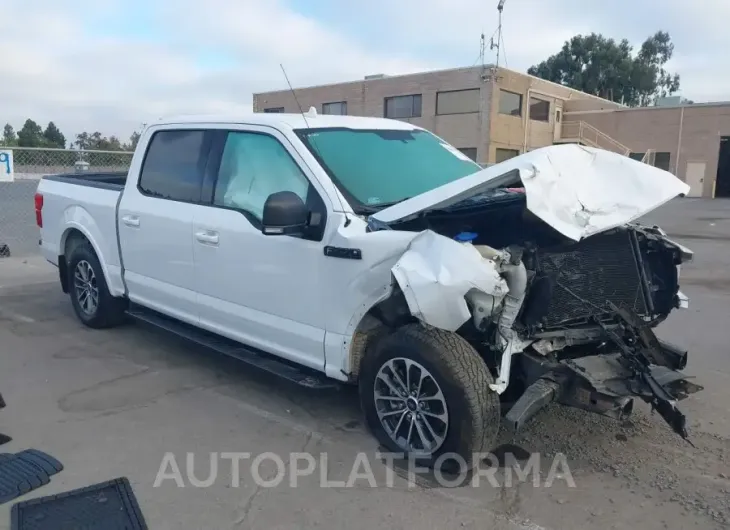 FORD F-150 2018 vin 1FTEW1CG8JKD57547 from auto auction Iaai