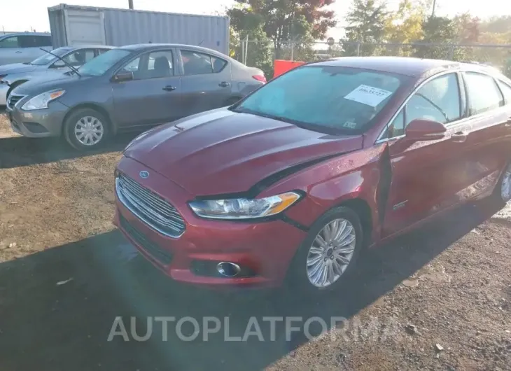 FORD FUSION ENERGI 2016 vin 3FA6P0PU1GR393991 from auto auction Iaai