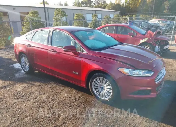 FORD FUSION ENERGI 2016 vin 3FA6P0PU1GR393991 from auto auction Iaai