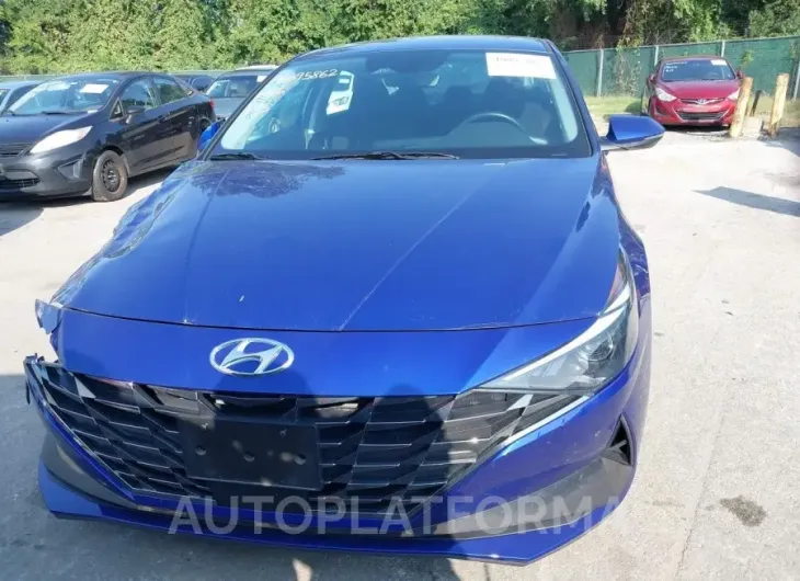 HYUNDAI ELANTRA 2022 vin 5NPLN4AGXNH081617 from auto auction Iaai