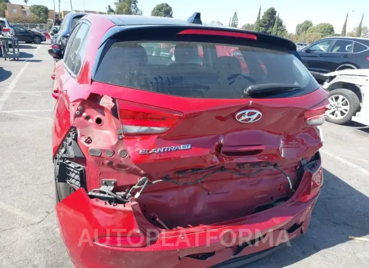 HYUNDAI ELANTRA GT 2018 vin KMHH35LE0JU076743 from auto auction Iaai