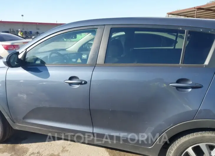 KIA SPORTAGE 2016 vin KNDPB3AC7G7838319 from auto auction Iaai