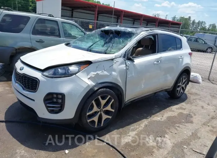 KIA SPORTAGE 2019 vin KNDPR3A69K7569898 from auto auction Iaai