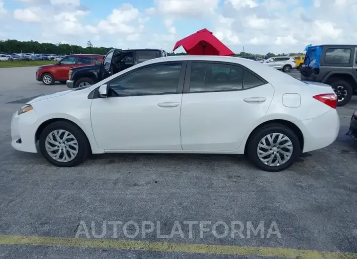 TOYOTA COROLLA 2019 vin 2T1BURHEXKC185703 from auto auction Iaai