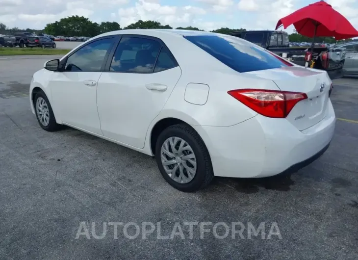 TOYOTA COROLLA 2019 vin 2T1BURHEXKC185703 from auto auction Iaai