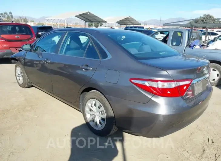 TOYOTA CAMRY 2016 vin 4T4BF1FK6GR573687 from auto auction Iaai