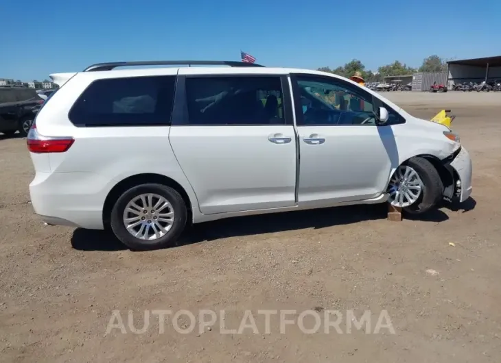 TOYOTA SIENNA 2017 vin 5TDYZ3DC3HS786190 from auto auction Iaai