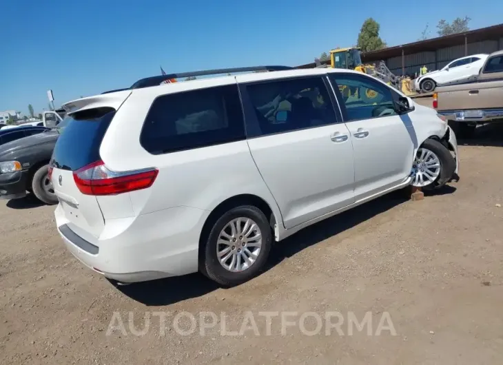 TOYOTA SIENNA 2017 vin 5TDYZ3DC3HS786190 from auto auction Iaai