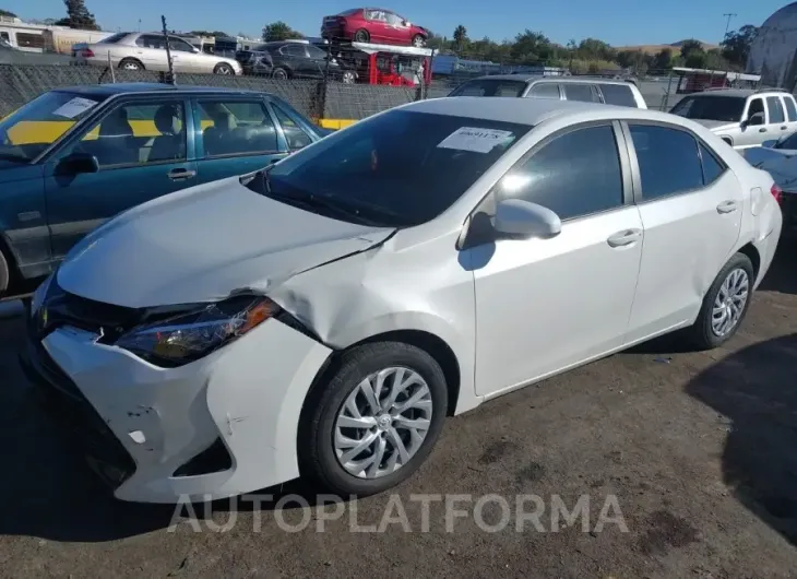 TOYOTA COROLLA 2019 vin 5YFBURHE5KP946167 from auto auction Iaai