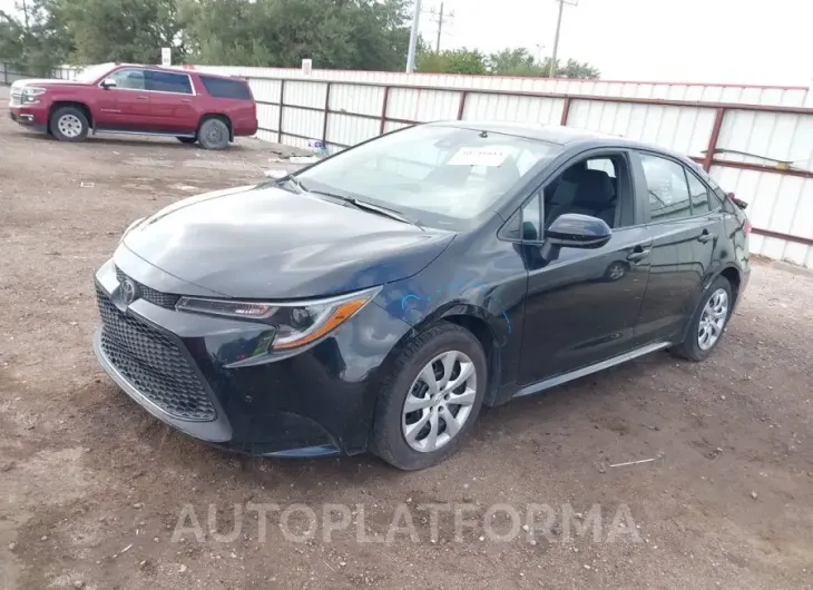 TOYOTA COROLLA 2022 vin 5YFEPMAE8NP324927 from auto auction Iaai