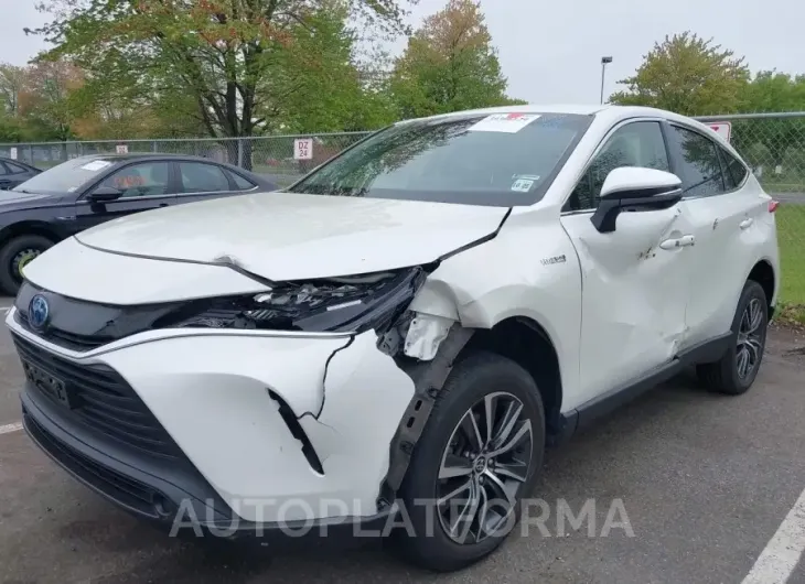 TOYOTA VENZA 2021 vin JTEAAAAHXMJ003575 from auto auction Iaai