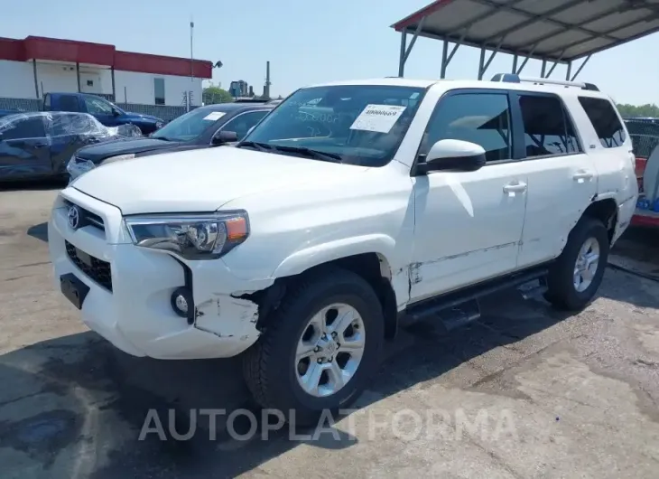 TOYOTA 4RUNNER 2023 vin JTEMU5JR1P6090018 from auto auction Iaai