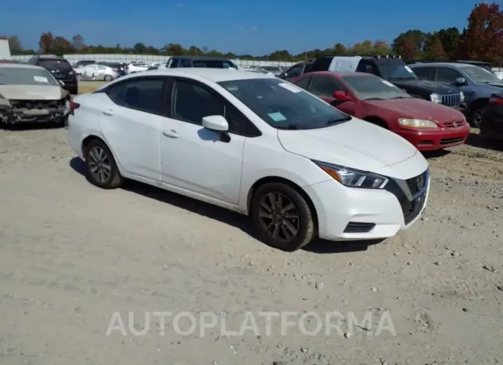 NISSAN VERSA 2022 vin 3N1CN8EV2NL852221 from auto auction Iaai