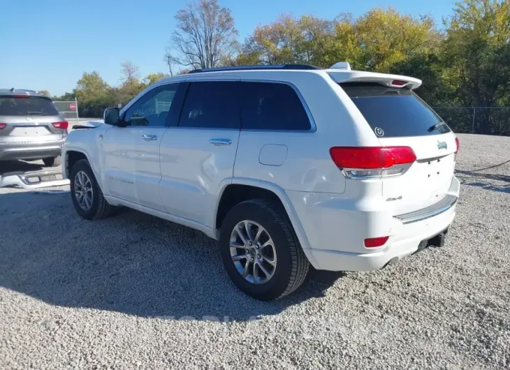 JEEP GRAND CHEROKEE 2015 vin 1C4RJFCT8FC838832 from auto auction Iaai