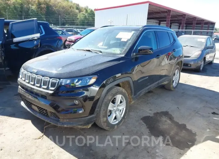 JEEP COMPASS 2022 vin 3C4NJDBB6NT140296 from auto auction Iaai