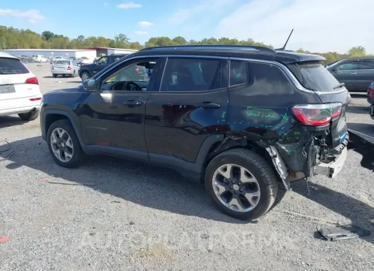 JEEP COMPASS 2018 vin 3C4NJDCB9JT333633 from auto auction Iaai