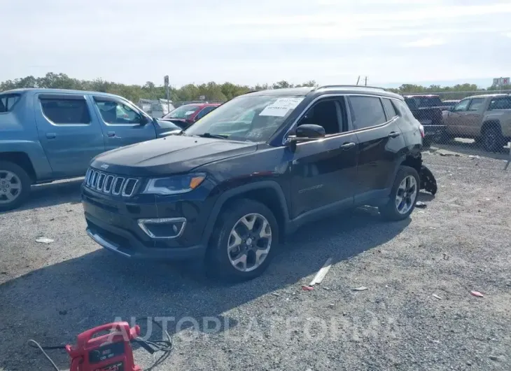 JEEP COMPASS 2018 vin 3C4NJDCB9JT333633 from auto auction Iaai