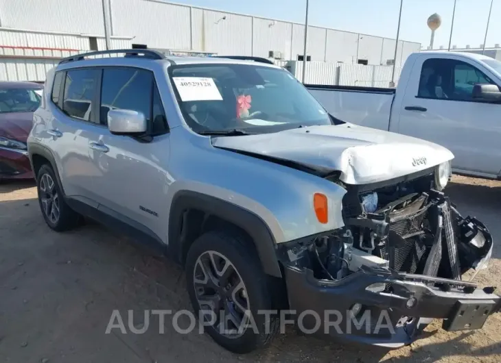 JEEP RENEGADE 2015 vin ZACCJBBT0FPB64811 from auto auction Iaai