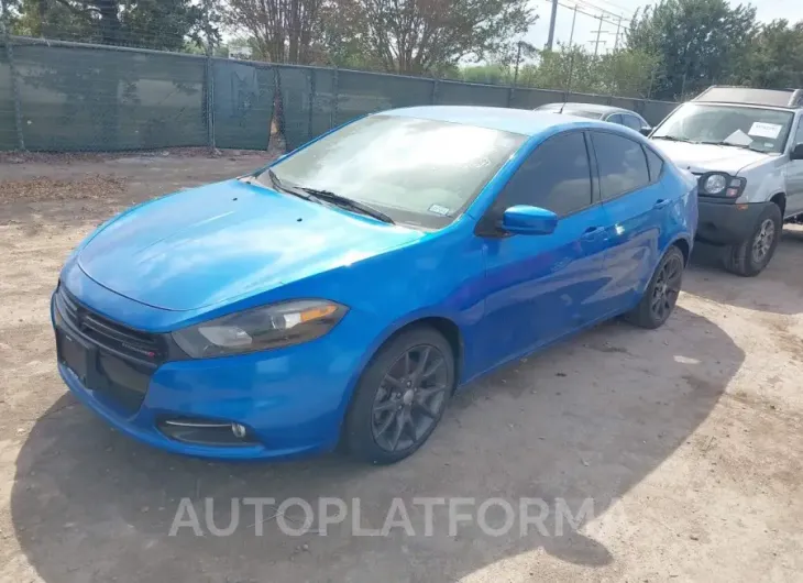 DODGE DART 2016 vin 1C3CDFBB3GD516010 from auto auction Iaai