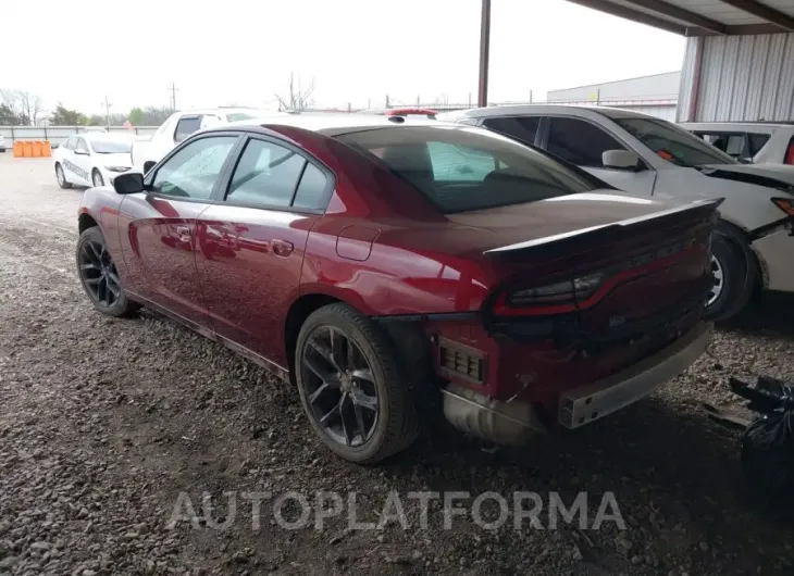 DODGE CHARGER 2020 vin 2C3CDXBGXLH187871 from auto auction Iaai