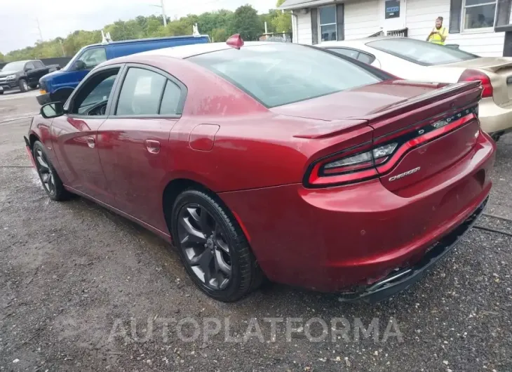 DODGE CHARGER 2018 vin 2C3CDXCT6JH225301 from auto auction Iaai