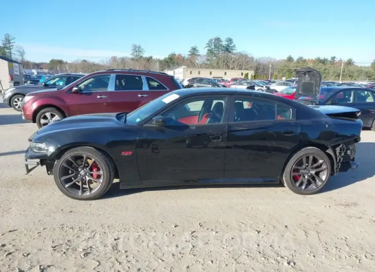 DODGE CHARGER 2022 vin 2C3CDXGJ5NH129724 from auto auction Iaai