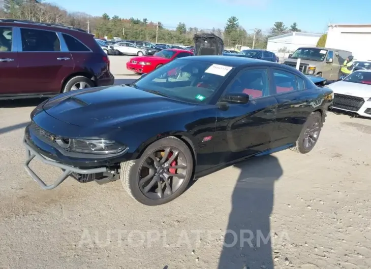 DODGE CHARGER 2022 vin 2C3CDXGJ5NH129724 from auto auction Iaai