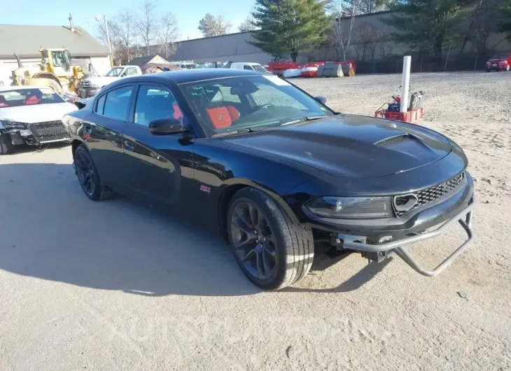 DODGE CHARGER 2022 vin 2C3CDXGJ5NH129724 from auto auction Iaai