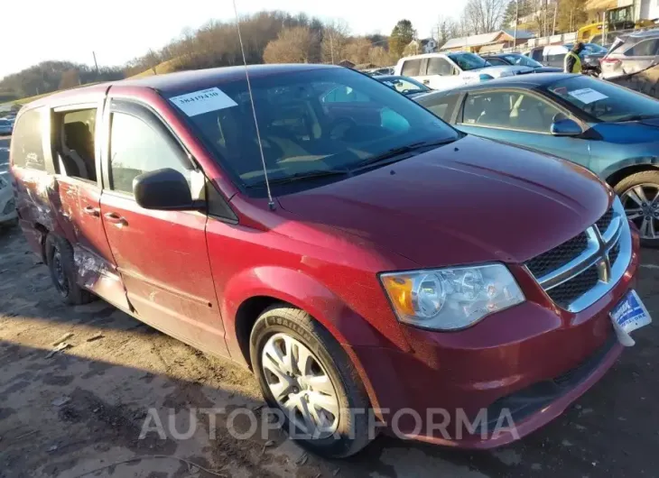 DODGE GRAND CARAVAN 2016 vin 2C4RDGBGXGR244253 from auto auction Iaai