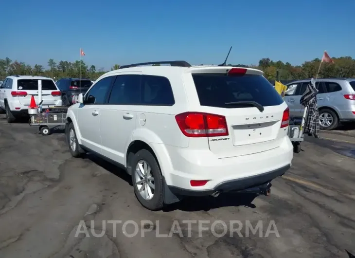 DODGE JOURNEY 2015 vin 3C4PDCBG1FT745219 from auto auction Iaai