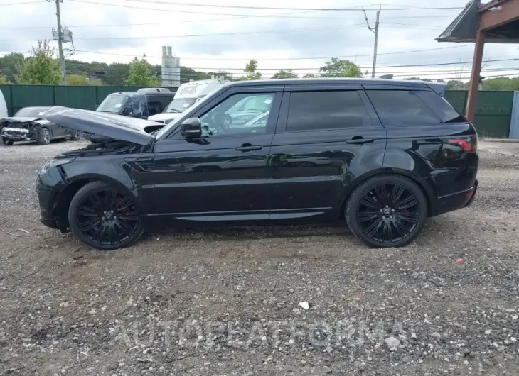 LAND ROVER RANGE ROVER SPORT 2019 vin SALWR2RE1KA814593 from auto auction Iaai