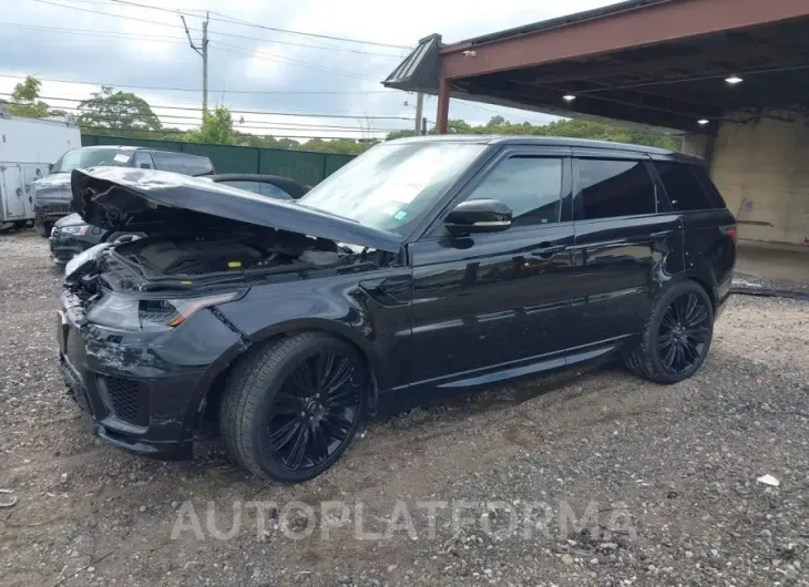 LAND ROVER RANGE ROVER SPORT 2019 vin SALWR2RE1KA814593 from auto auction Iaai