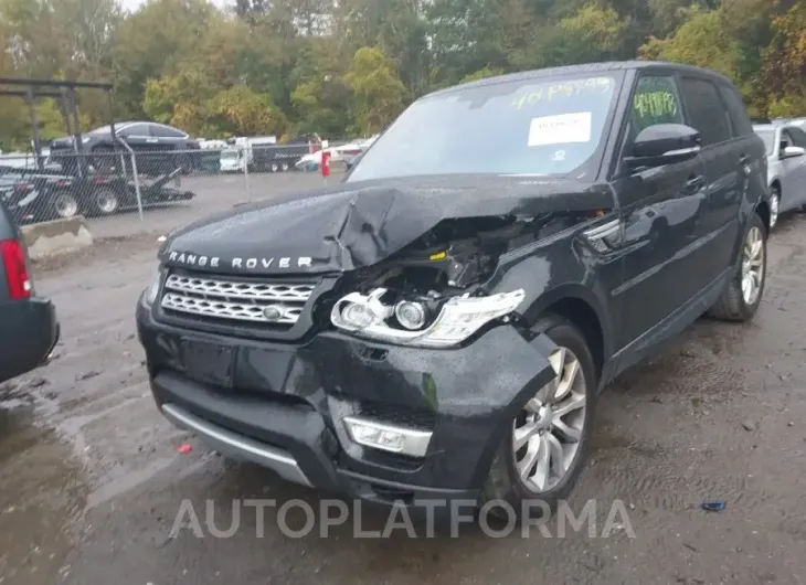 LAND ROVER RANGE ROVER SPORT 2016 vin SALWR2VF7GA563942 from auto auction Iaai